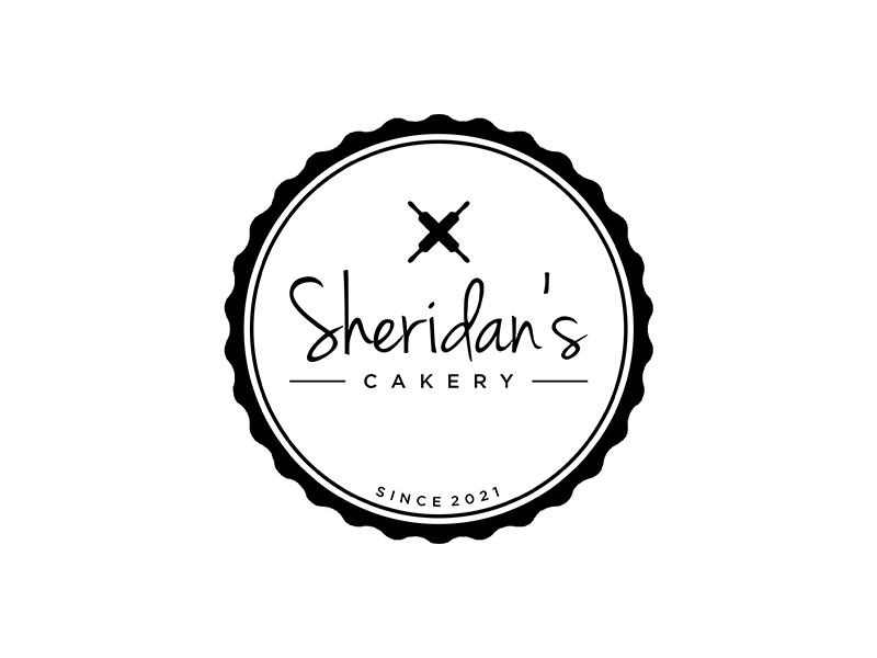 Sheridan's Cakery logo design by ndaru