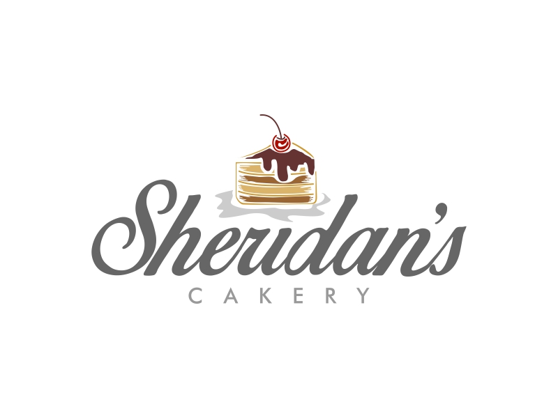Sheridan's Cakery logo design by Republik