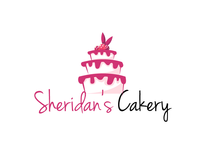 Sheridan's Cakery logo design by Erasedink