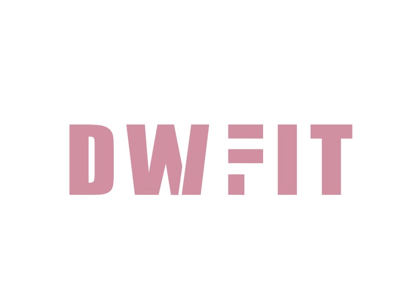 DW FIT logo design by BintangDesign