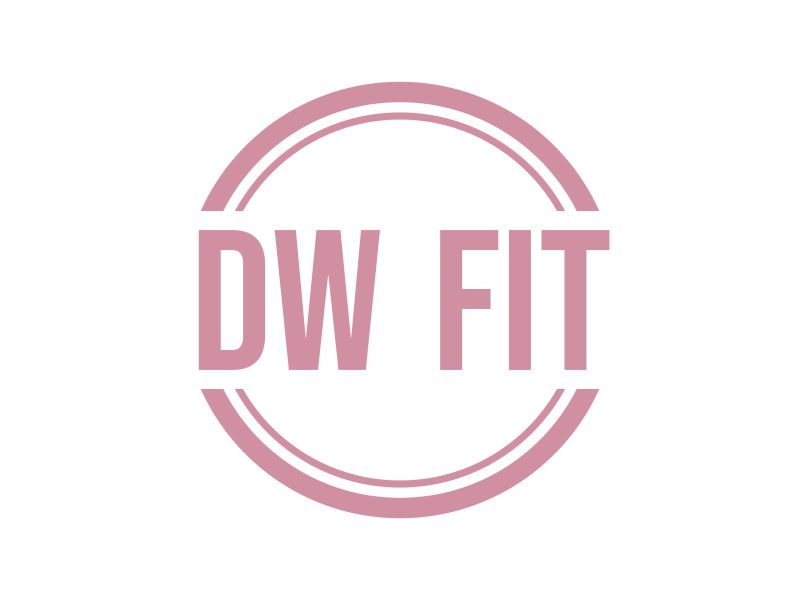 DW FIT logo design by GassPoll