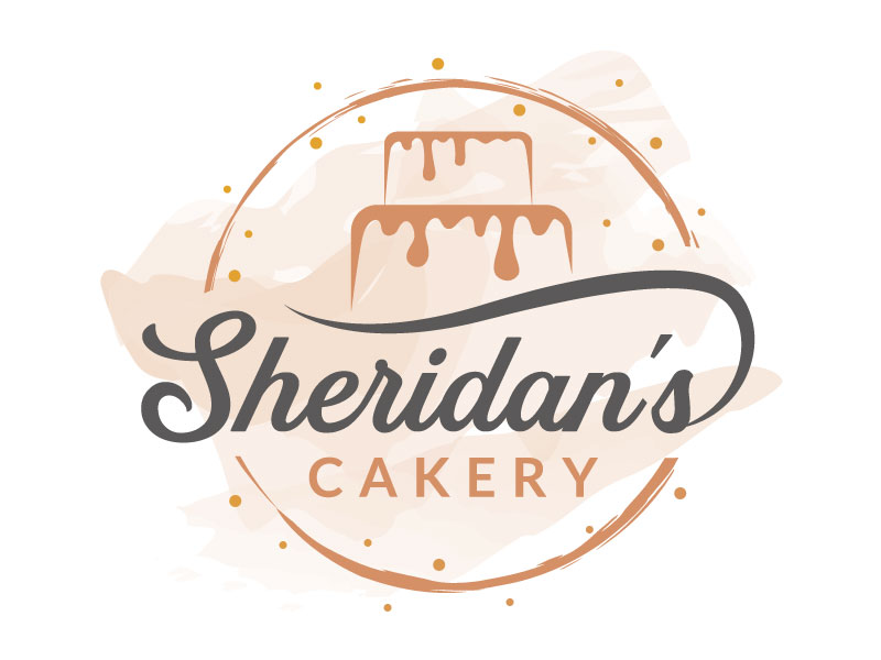 Sheridan's Cakery logo design by Bhaskar Shil