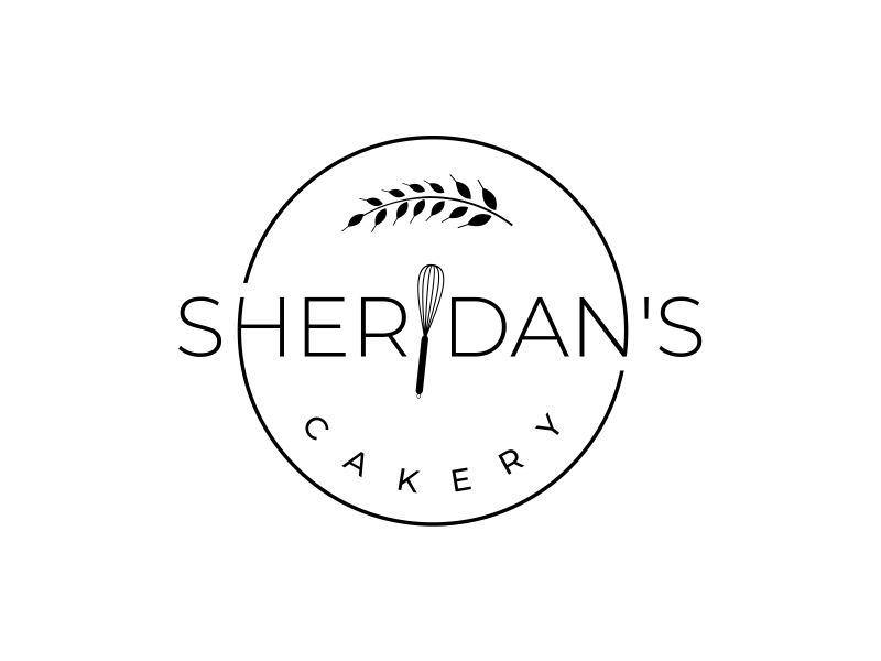 Sheridan's Cakery logo design by mutafailan