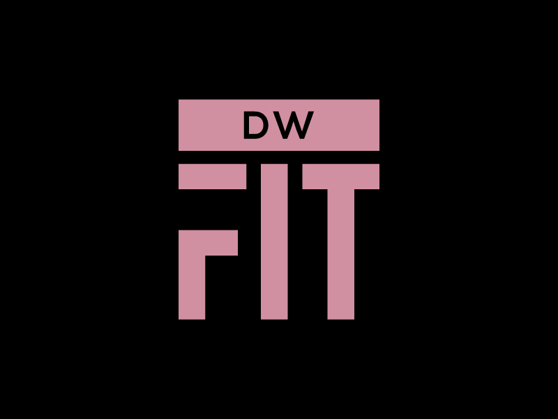 DW FIT logo design by BrainStorming