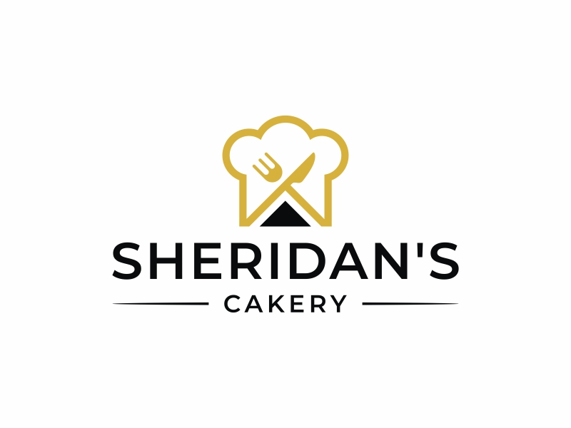 Sheridan's Cakery logo design by Gandri Hendra