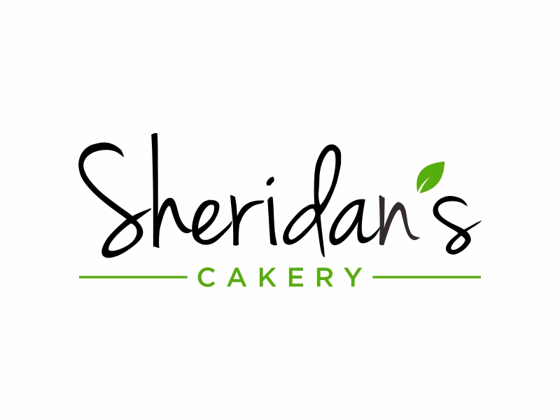 Sheridan's Cakery logo design by puthreeone