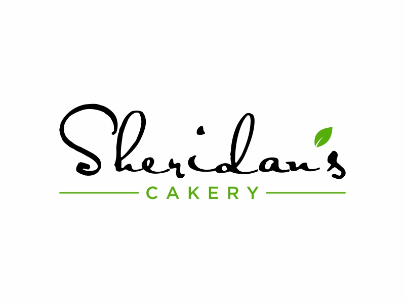 Sheridan's Cakery logo design by puthreeone