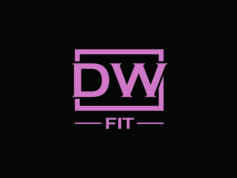 DW FIT logo design by revi