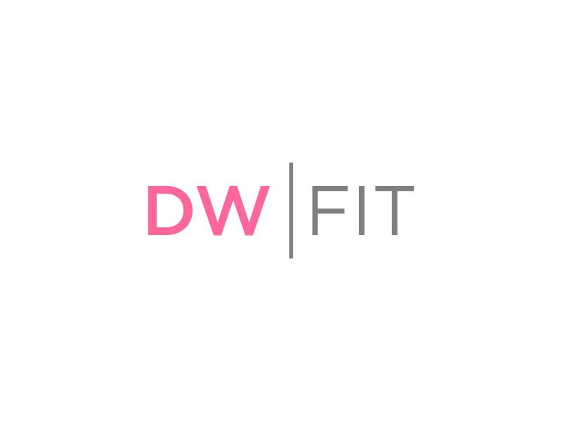 DW FIT logo design by p0peye