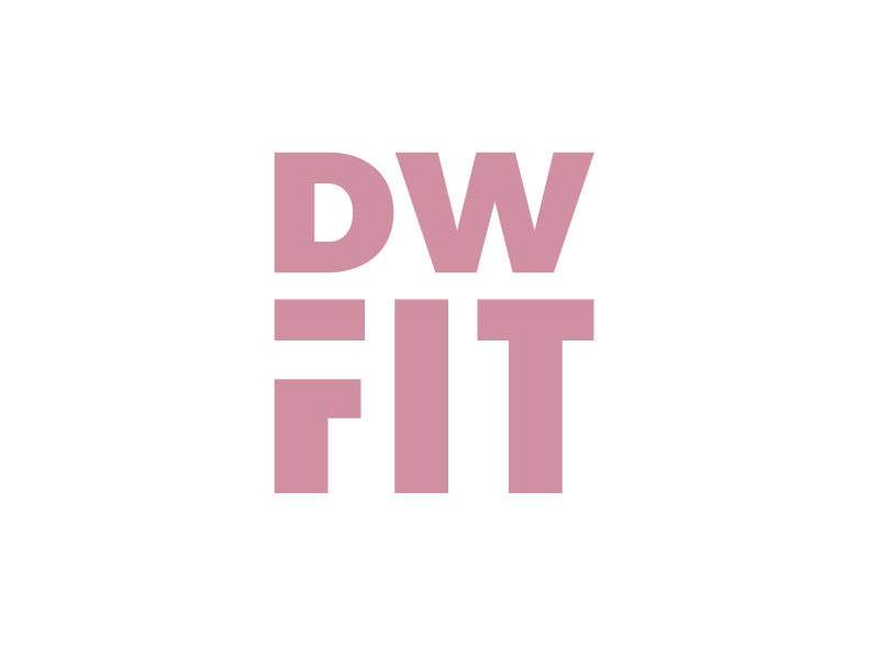 DW FIT logo design by justin_ezra