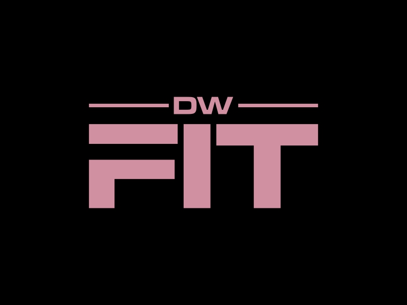 DW FIT logo design by Maharani