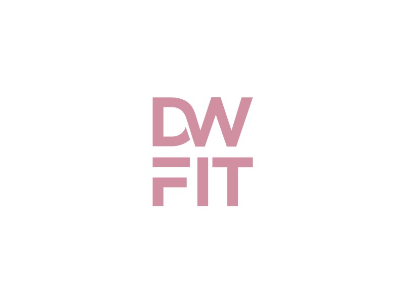 DW FIT logo design by uptogood