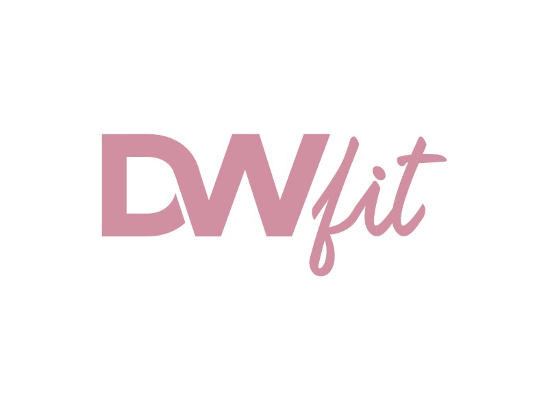 DW FIT logo design by mai