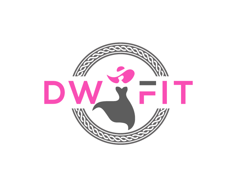 DW FIT logo design by czars