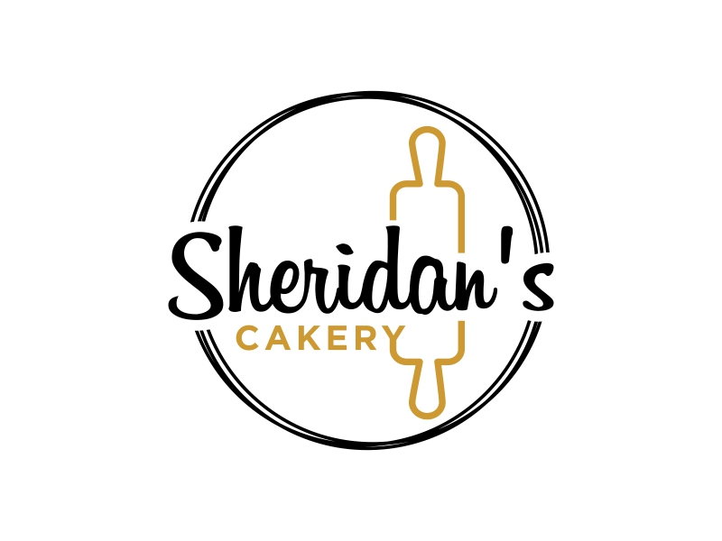 Sheridan's Cakery logo design by IrvanB