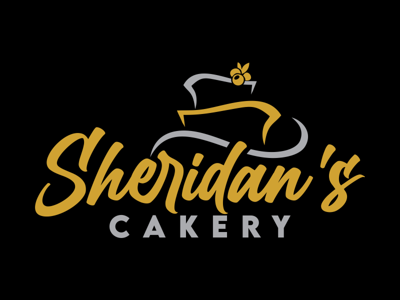 Sheridan's Cakery logo design by cikiyunn
