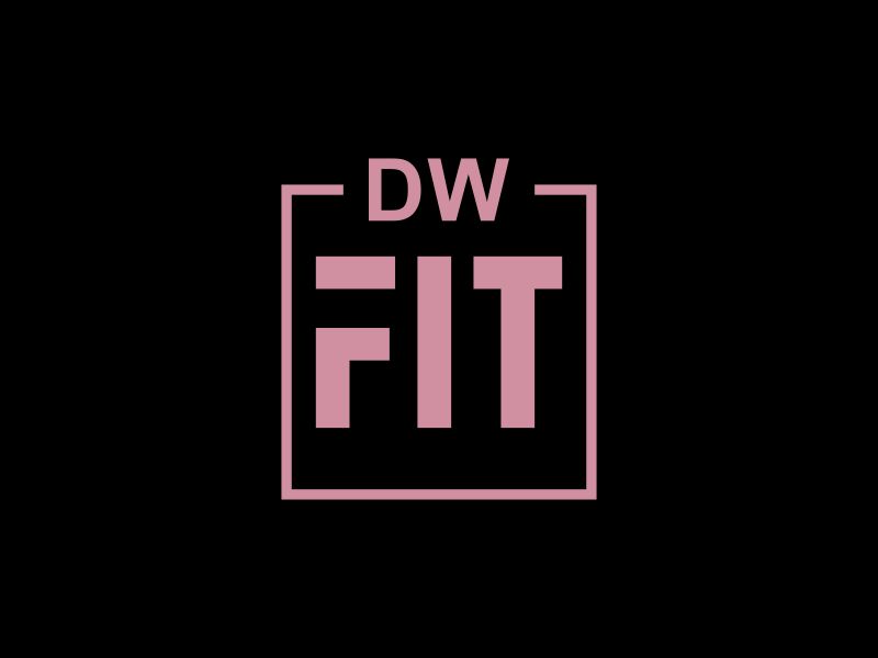DW FIT logo design by SelaArt