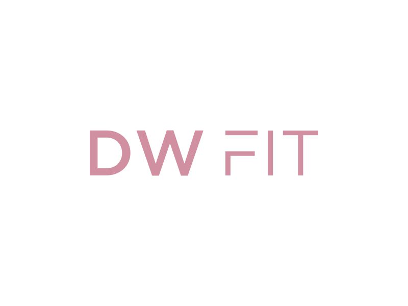 DW FIT logo design by mukleyRx