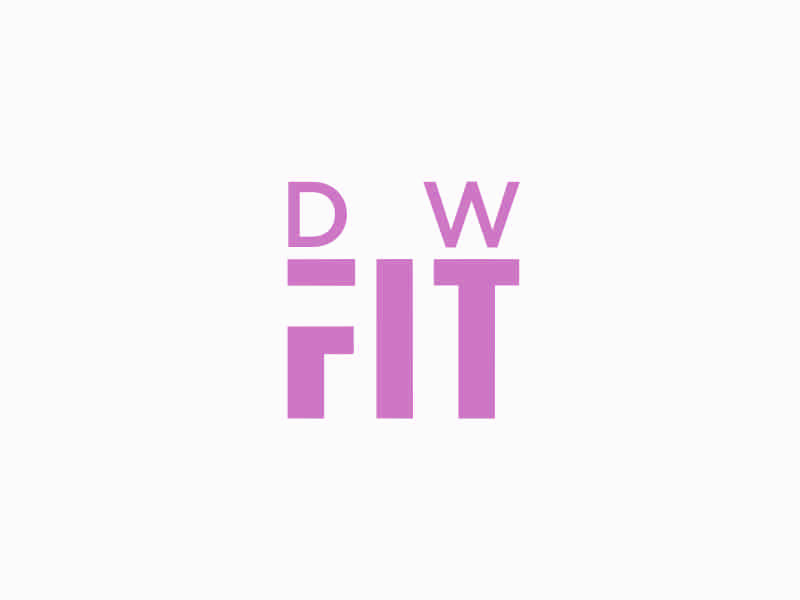DW FIT logo design by afra_art
