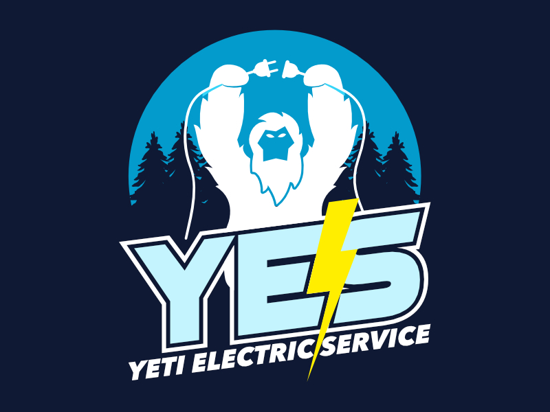 Yeti Electric Services L.L.C logo design by shikuru