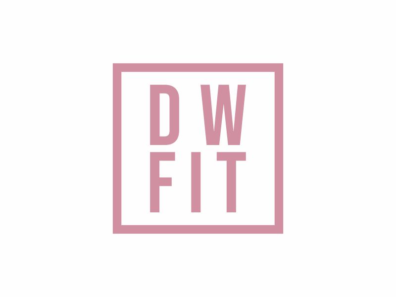 DW FIT logo design by y7ce