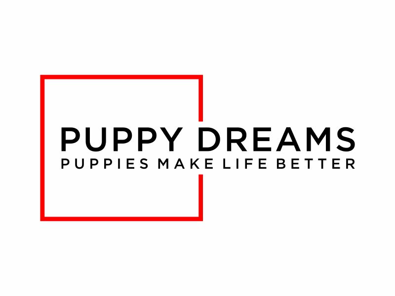 Puppy Dreams (puppies make life better!) logo design by Franky.
