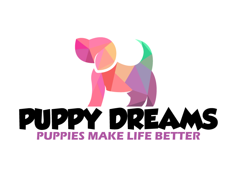 Puppy Dreams (puppies make life better!) logo design by ElonStark