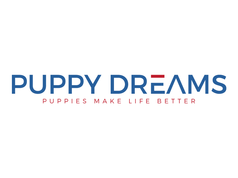 Puppy Dreams (puppies make life better!) logo design by gilkkj