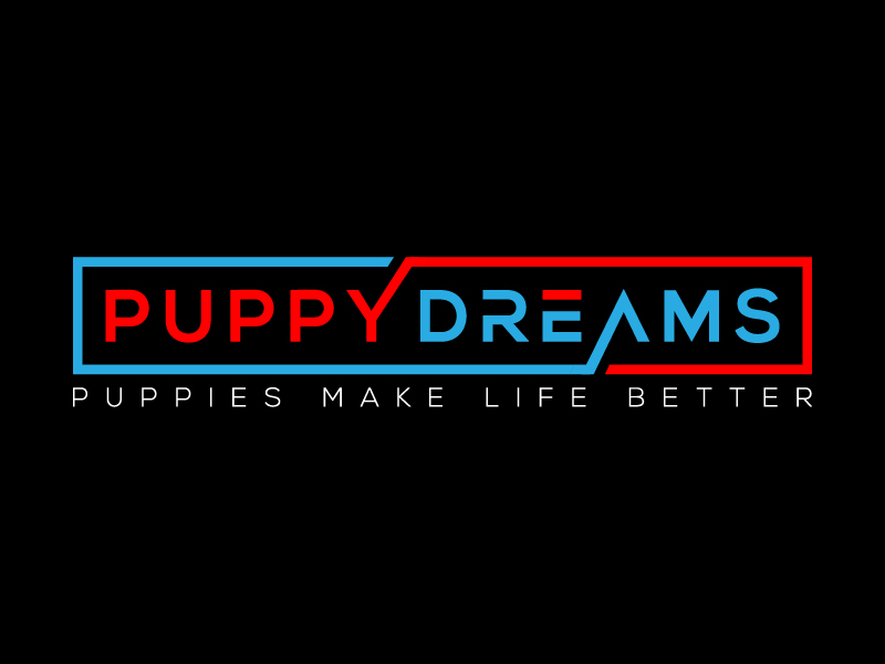 Puppy Dreams (puppies make life better!) logo design by pambudi