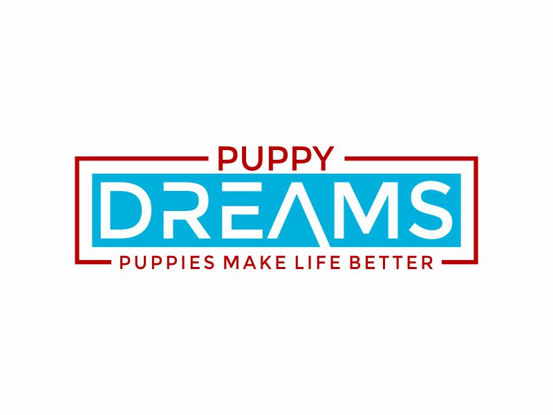 Puppy Dreams (puppies make life better!) logo design by y7ce