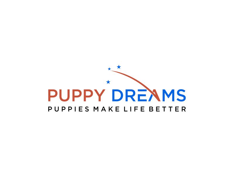 Puppy Dreams (puppies make life better!) logo design by oke2angconcept