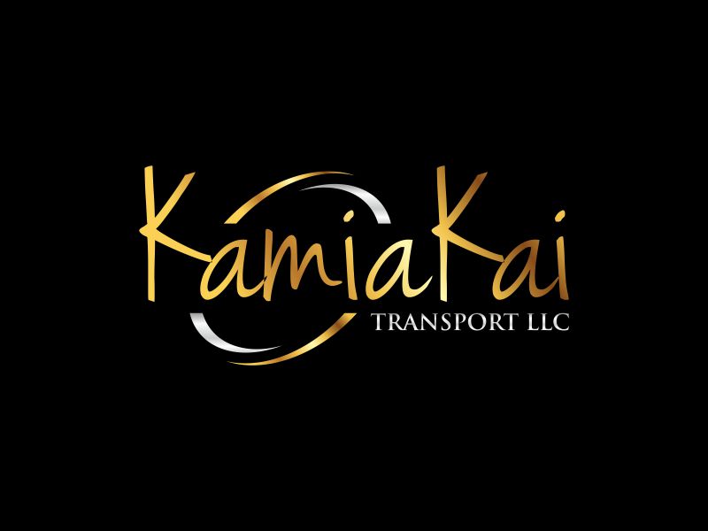 KamiaKai Transport LLC logo design by RIANW