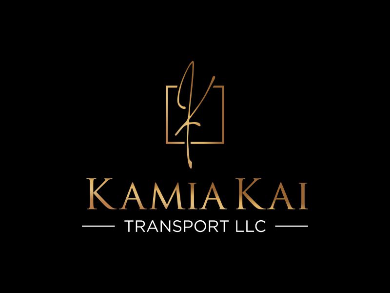 KamiaKai Transport LLC logo design by Asani Chie