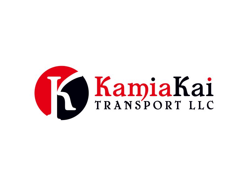 KamiaKai Transport LLC logo design by goblin