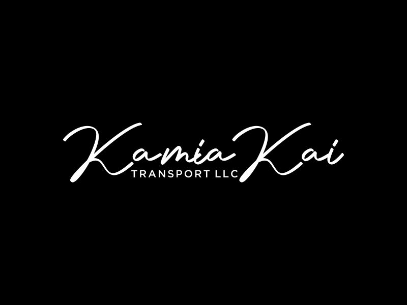 KamiaKai Transport LLC logo design by mukleyRx