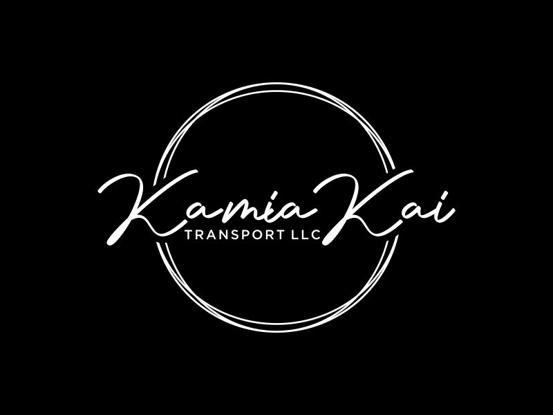 KamiaKai Transport LLC logo design by mukleyRx