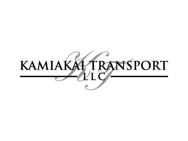 KamiaKai Transport LLC logo design by DreamCather