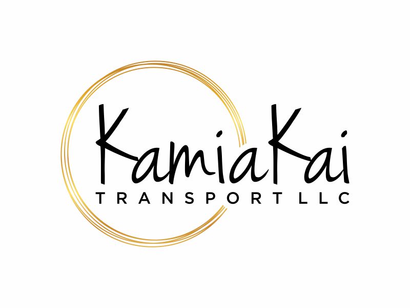 KamiaKai Transport LLC logo design by Franky.