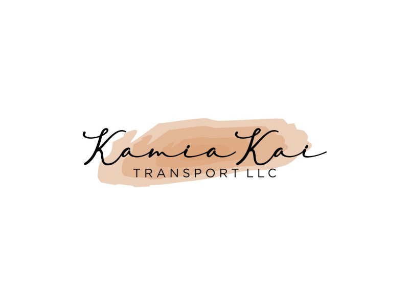 KamiaKai Transport LLC logo design by uptogood