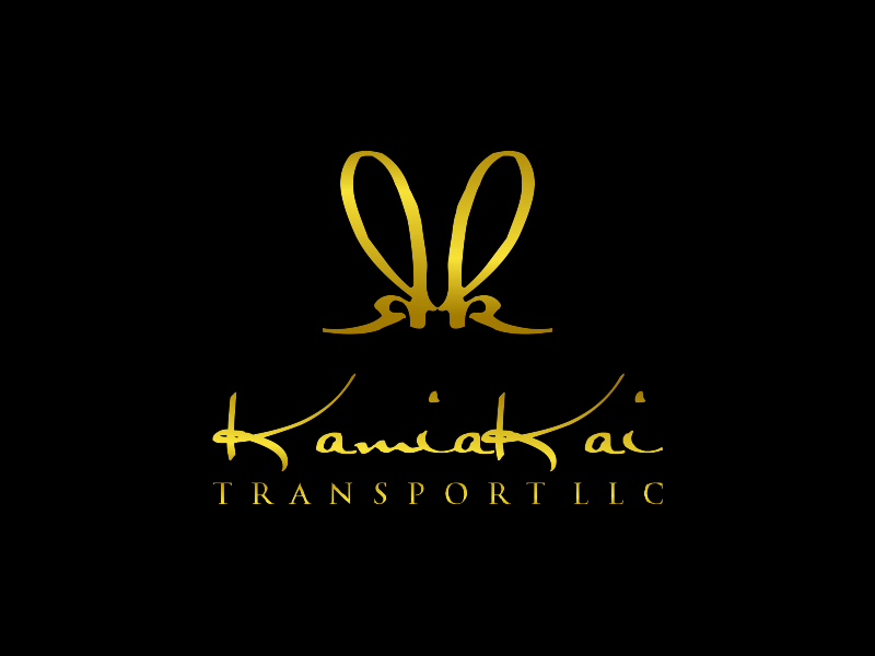 KamiaKai Transport LLC logo design by santrie