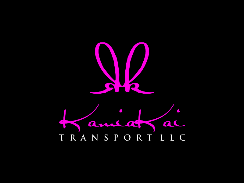 KamiaKai Transport LLC logo design by santrie