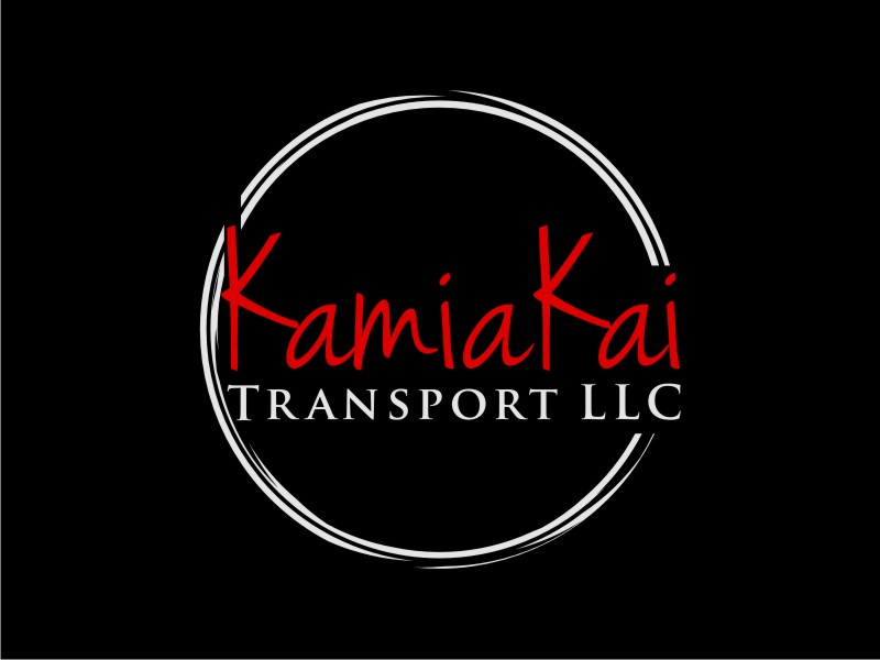 KamiaKai Transport LLC logo design by BintangDesign
