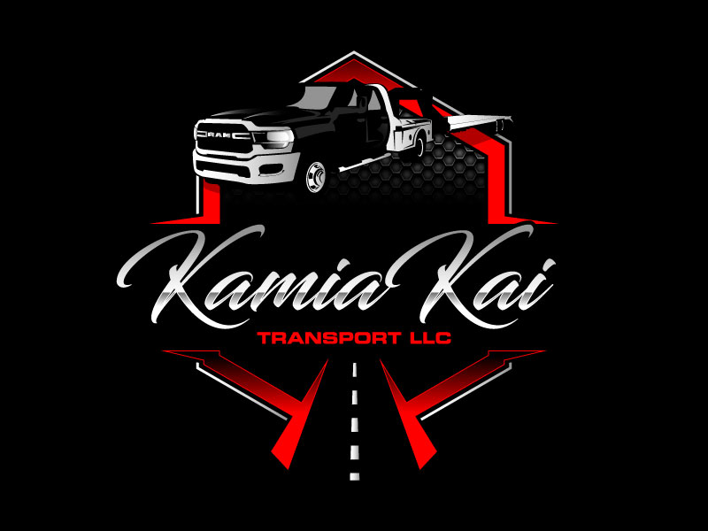 KamiaKai Transport LLC logo design by torresace