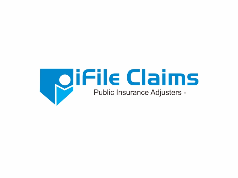 iFile Claims - Public Insurance Adjusters - logo design by Greenlight