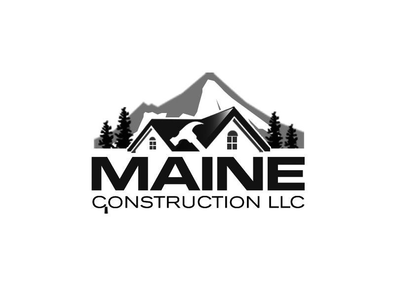 Maine Construction LLC logo design by kunejo