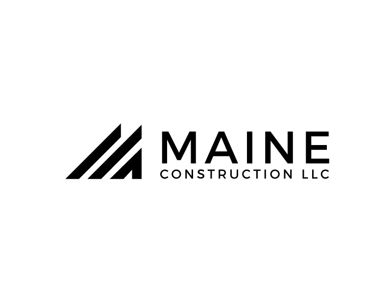 Maine Construction LLC logo design by samueljho