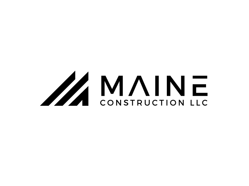 Maine Construction LLC logo design by samueljho
