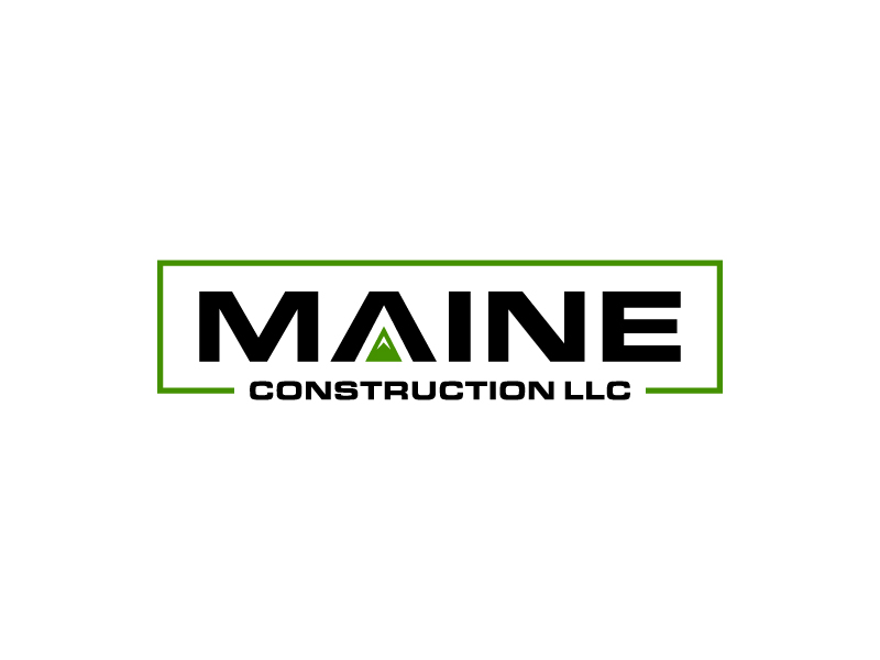 Maine Construction LLC logo design by Janee
