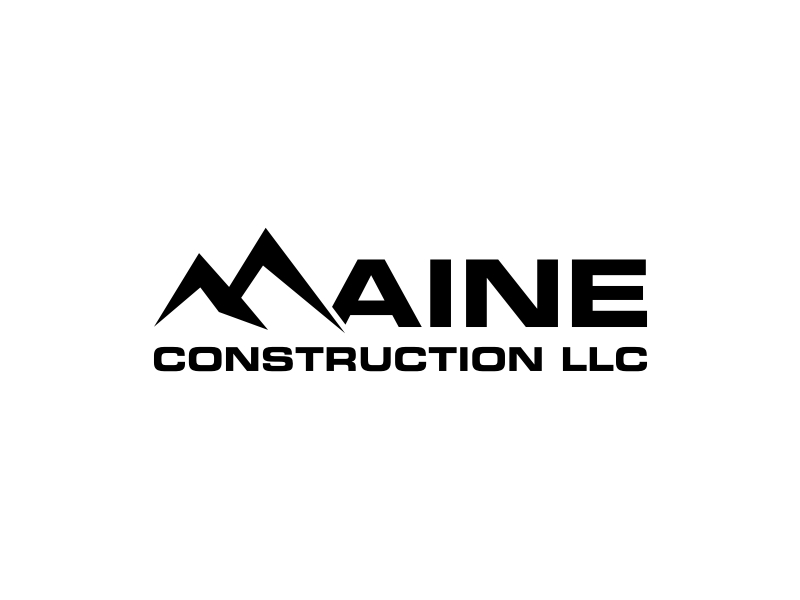 Maine Construction LLC logo design by GemahRipah