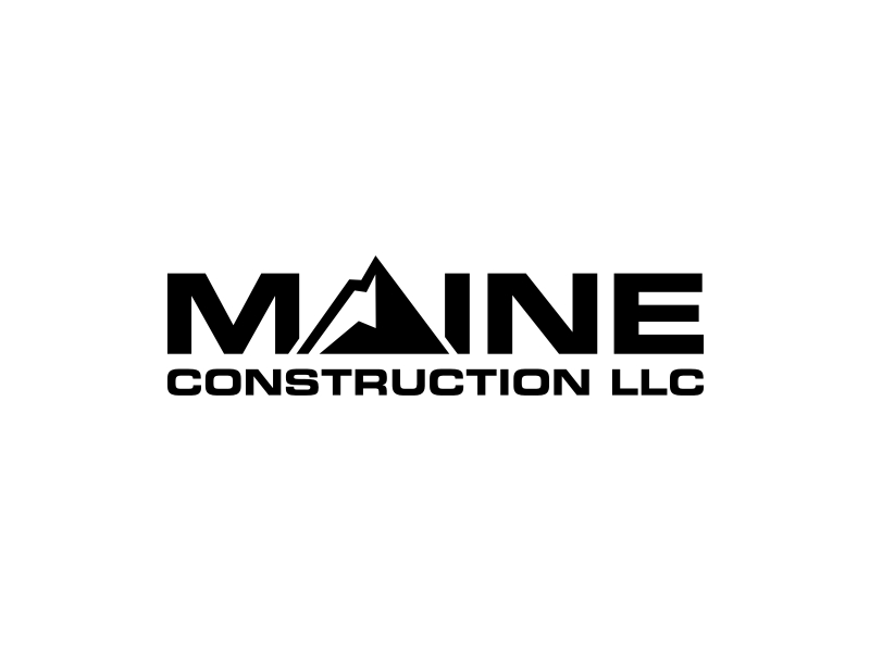 Maine Construction LLC logo design by GemahRipah